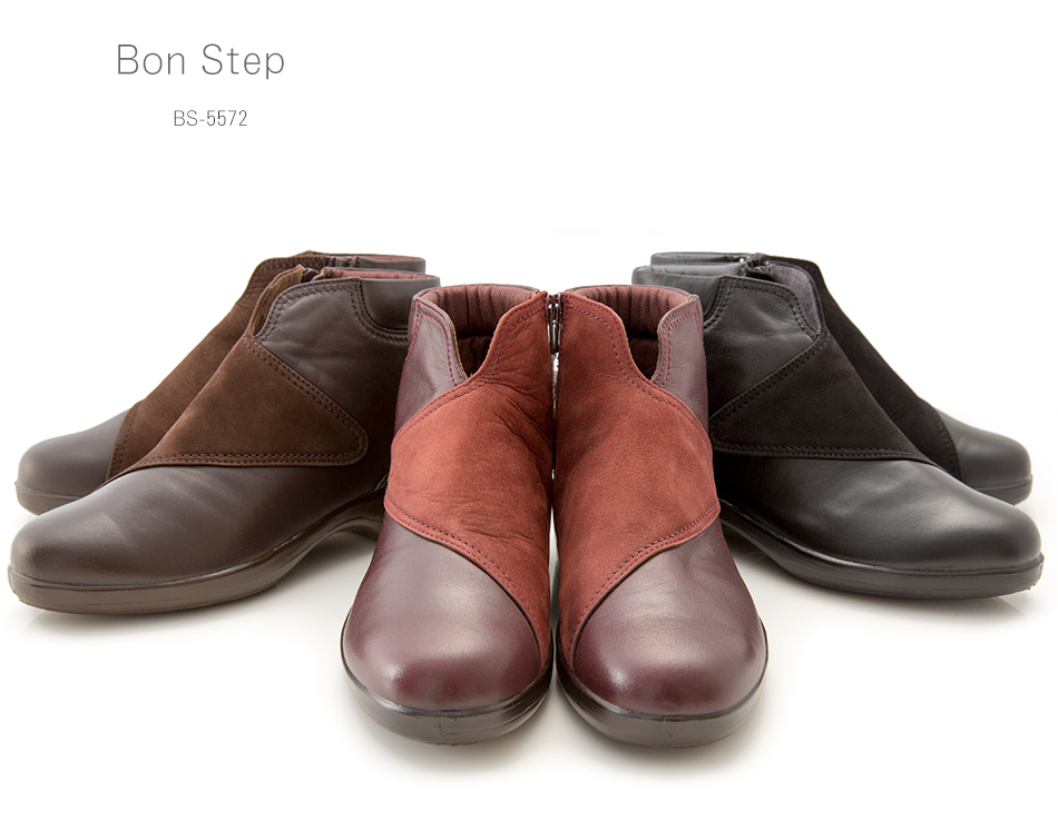 ボンステップ レディス/Bon Step Ladies】bs-5572 レインシューズ